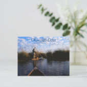 Carte postale de voyage Okavango Delta (Debout devant)