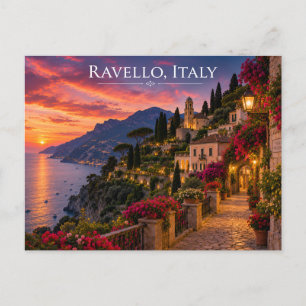Carte postale de voyage Ravello Italie