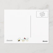 Carte postale de voyage Seagull Beach (Dos)