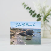 Carte postale de voyage Shell Beach (Debout devant)