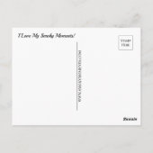 Carte postale de voyage sur le terrain (Dos)