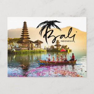 Carte postale de voyage vacances à Bali Indonésie