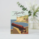 Carte postale de voyage vintage (Debout devant)