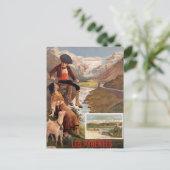 Carte postale de voyage vintage France (Debout devant)