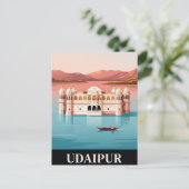 Carte postale de voyage vintage | UDAIPUR (Debout devant)