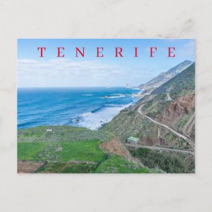 Carte postale de vue de Taganana à Tenerife