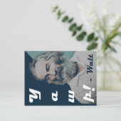 Carte postale de Walt Whitman (Debout devant)