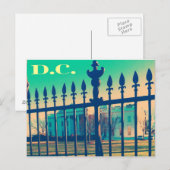 carte postale de washington (Devant / Derrière)