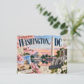 Carte postale de Washington, DC (Debout devant)