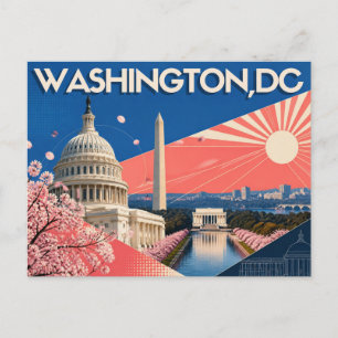 Carte postale de Washington DC