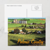 Carte postale de Washington Palouse (Devant / Derrière)