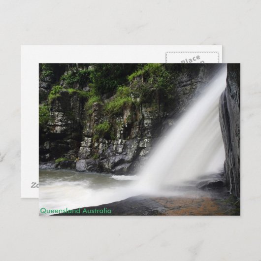 Carte postale de Waterfall Australia (Devant / Derrière)