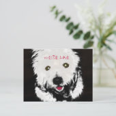 Carte postale de West Highland Terrier (Debout devant)