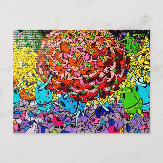 Carte postale de Williamburg Graffiti Art (Devant)