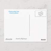 Carte postale de Windwardside Saba (Dos)