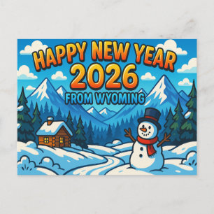 Carte postale de WYOMING