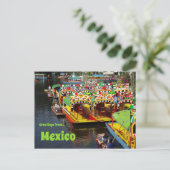Carte postale de Xochimilco Mexique (Debout devant)