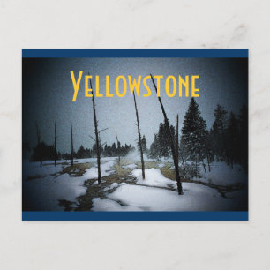 Carte postale de Yellowstone
