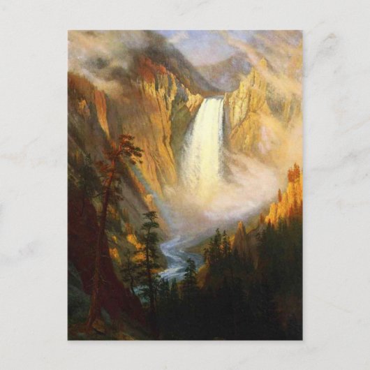 Carte postale de Yellowstone Falls (Devant)