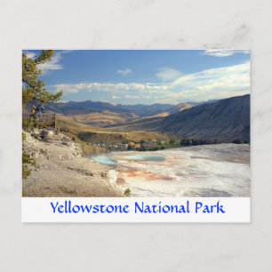 Carte postale de Yellowstone Park Mammoth Hot Spri