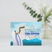 Carte postale de Yom Kippour (Debout devant)