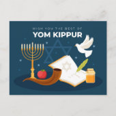 Carte postale de Yom Kippour (Devant)