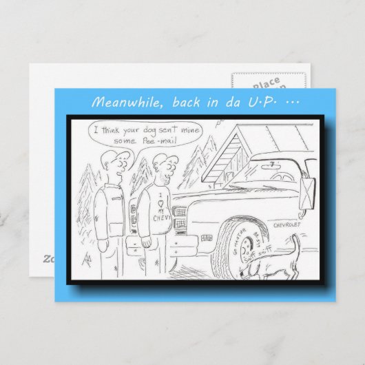 Carte postale de Yooper Peemail (Devant / Derrière)