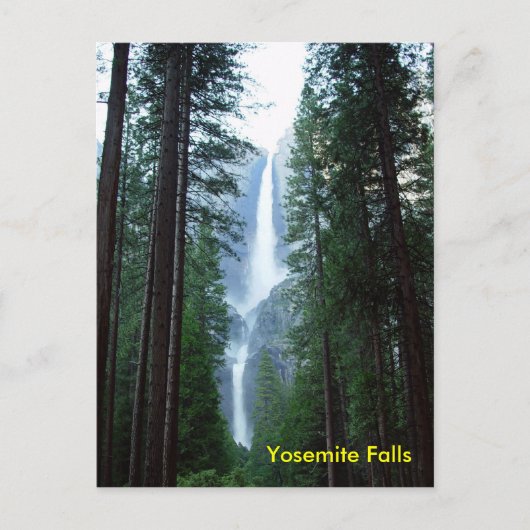 Carte postale de Yosemite Falls (Devant)