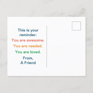 Carte postale de You Matter