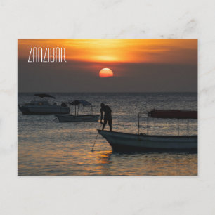 Carte postale de Zanzibar