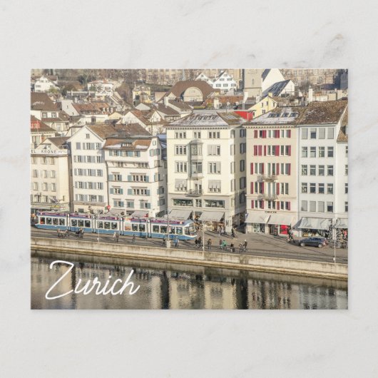 Carte postale de Zurich Suisse Message  (Devant)