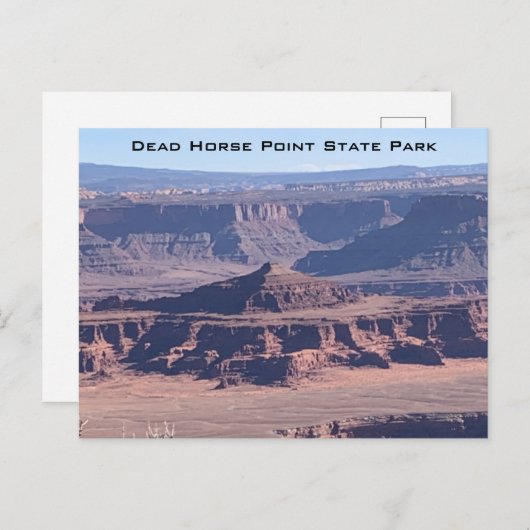 Carte Postale Dead Horse Point State Park (Devant / Derrière)