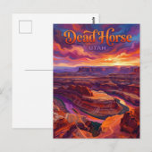 Carte Postale Dead Horse Point Utah (Devant / Derrière)
