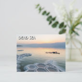 Carte Postale Dead Sea Jordan Travel (Debout devant)