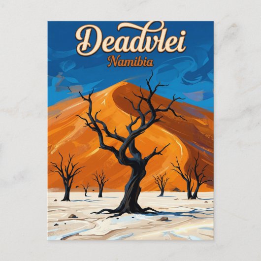 Carte Postale Deadvlei Namibie (Devant)
