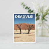 Carte Postale Deadvlei Namibie Travel (Debout devant)