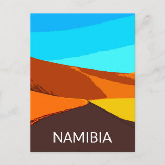 Carte postale Deadvlei Namibie Travel Vintage Art