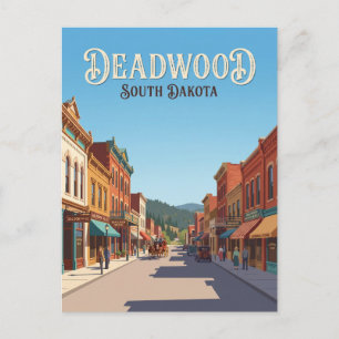 Carte Postale Deadwood Dakota du Sud