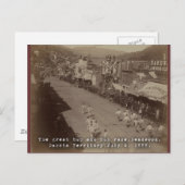 Carte Postale Deadwood Hub et Hub Race 1888 (Devant / Derrière)