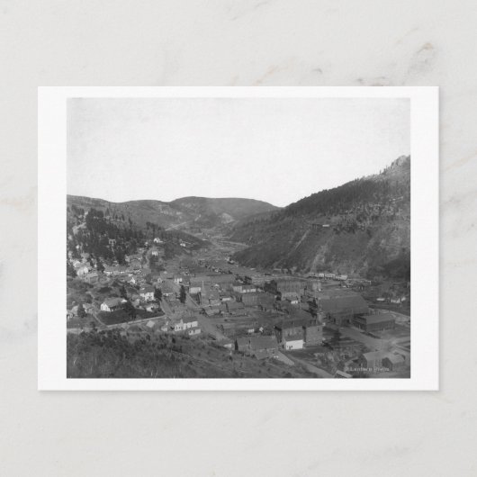 Carte Postale Deadwood, photo de Livingston's Hill (Devant)