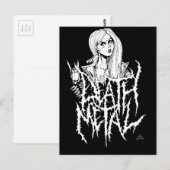 Carte Postale Death Metal (Devant / Derrière)