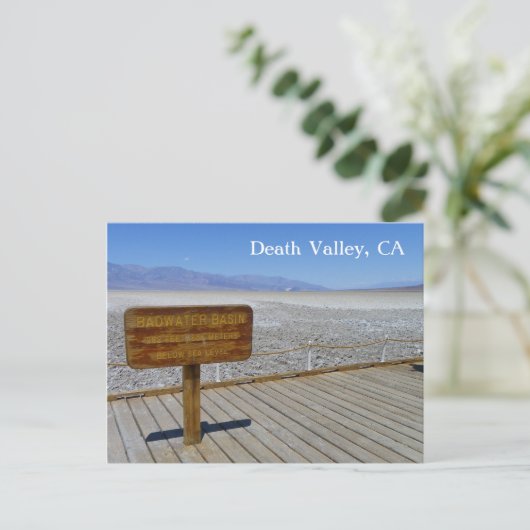 Carte postale Death Valley ! (Debout devant)