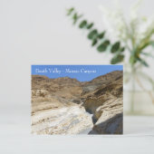 Carte Postale Death Valley/Mosaic Canyon ! (Debout devant)