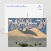 Carte Postale Death Valley National Park, California Post Card (Devant / Derrière)