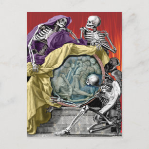 Carte Postale death's discourse upon the living