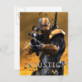 Carte Postale Deathstroke (Devant / Derrière)