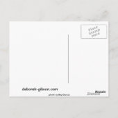 Carte postale Deborah Gibson (Dos)