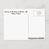 Carte Postale Debout au coin à Winslow, AZ. (Dos)