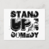 Carte Postale Debout Pour La Comédie, Jester (Devant)