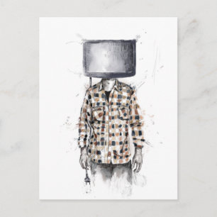 Carte Postale débranché